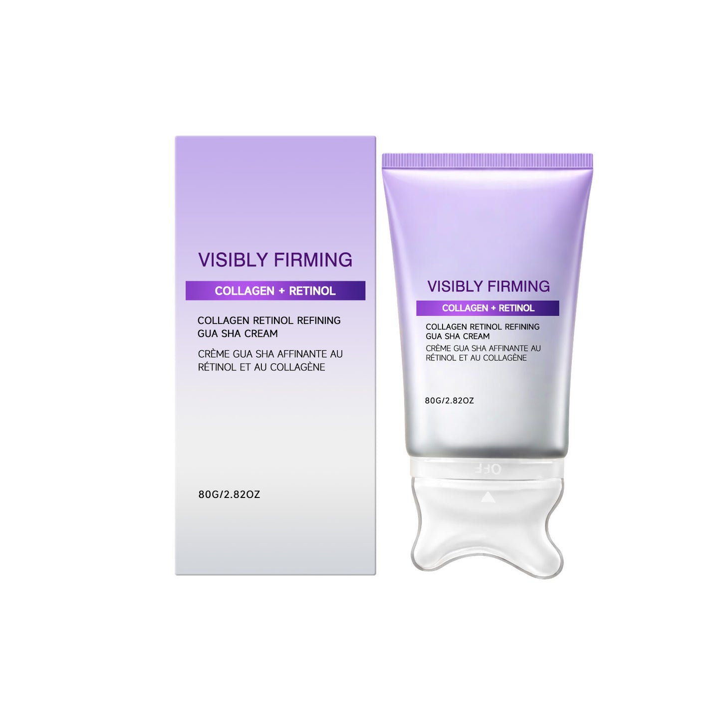 Norellis Sculpt & Glow™ 2-in-1 Retinol Gua Sha Cream