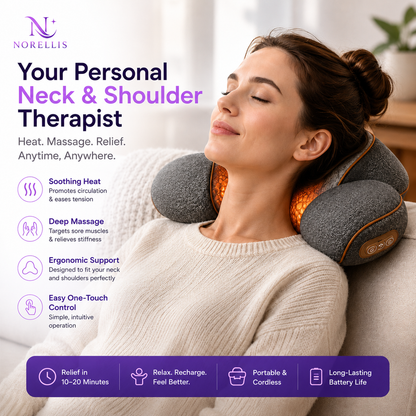 Norellis ThermaLift™ 3 in 1 Neck Massager Pillow